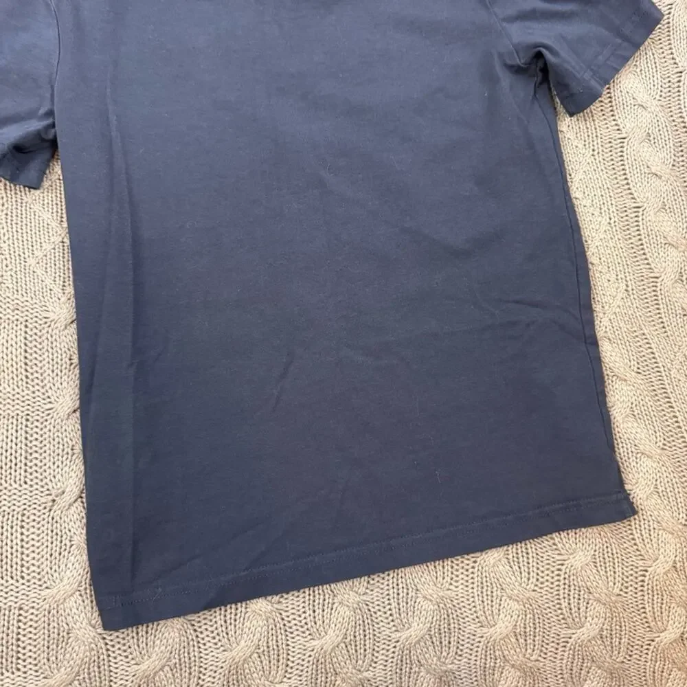 C & C California Kids Collection Blue Short Sleeve Tee with Dinosaur Graphic 7/8